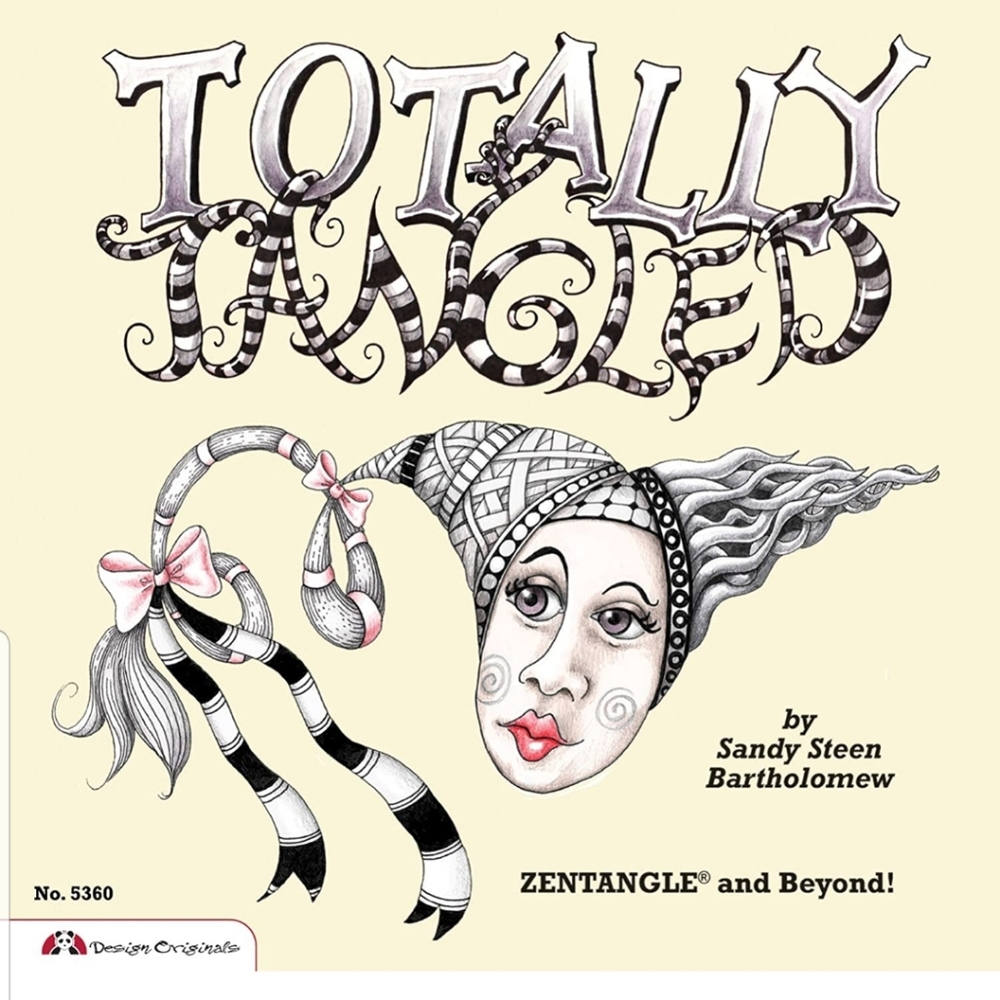 Totally Tangled - Art instructional paperback 🎨🎨🎨🎨🎨🎨🎨🎨🎨🎨🎨🎨🎨🎨🎨